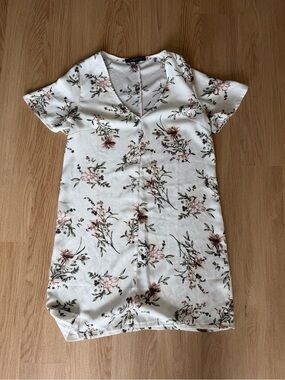 Floral V-Neck Dress